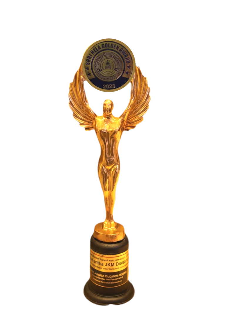 Shri Hela Golden Award trophy